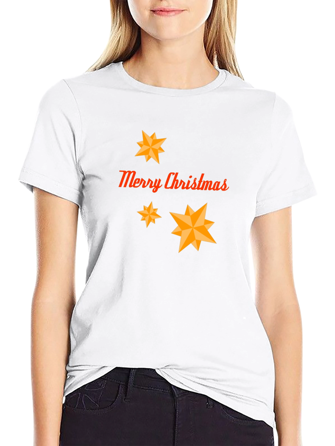 Merry Christmas Star T-Shirt