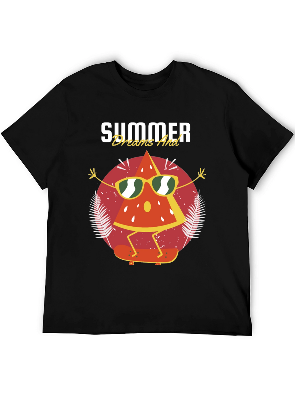 Summer Dreams T-Shirt: Watermelon Skate Design