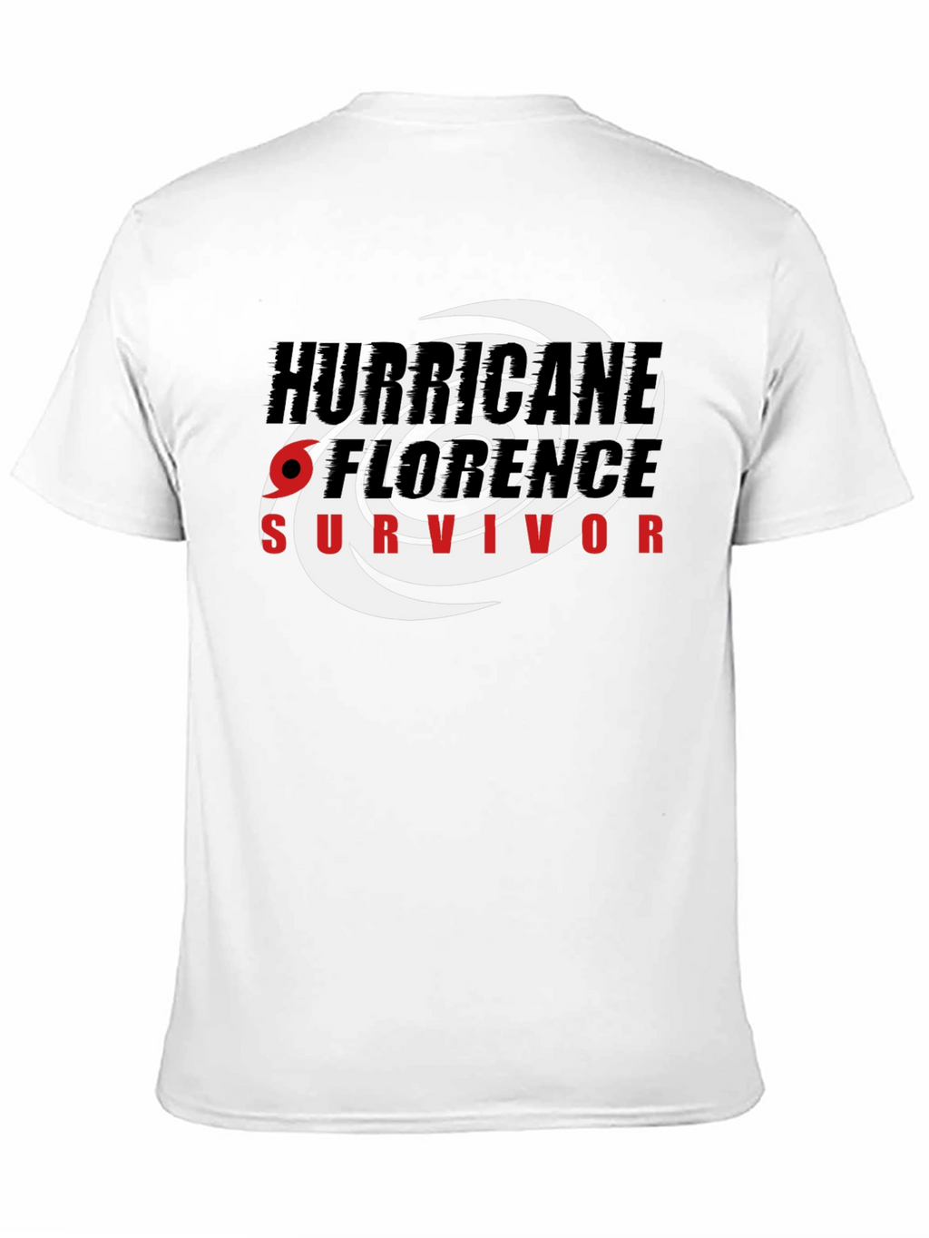Hurricane Florence Survivor Black T-Shirt
