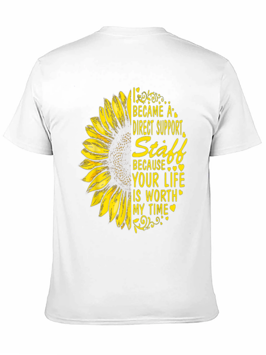 Direct Support Staff Sunflower Tee
