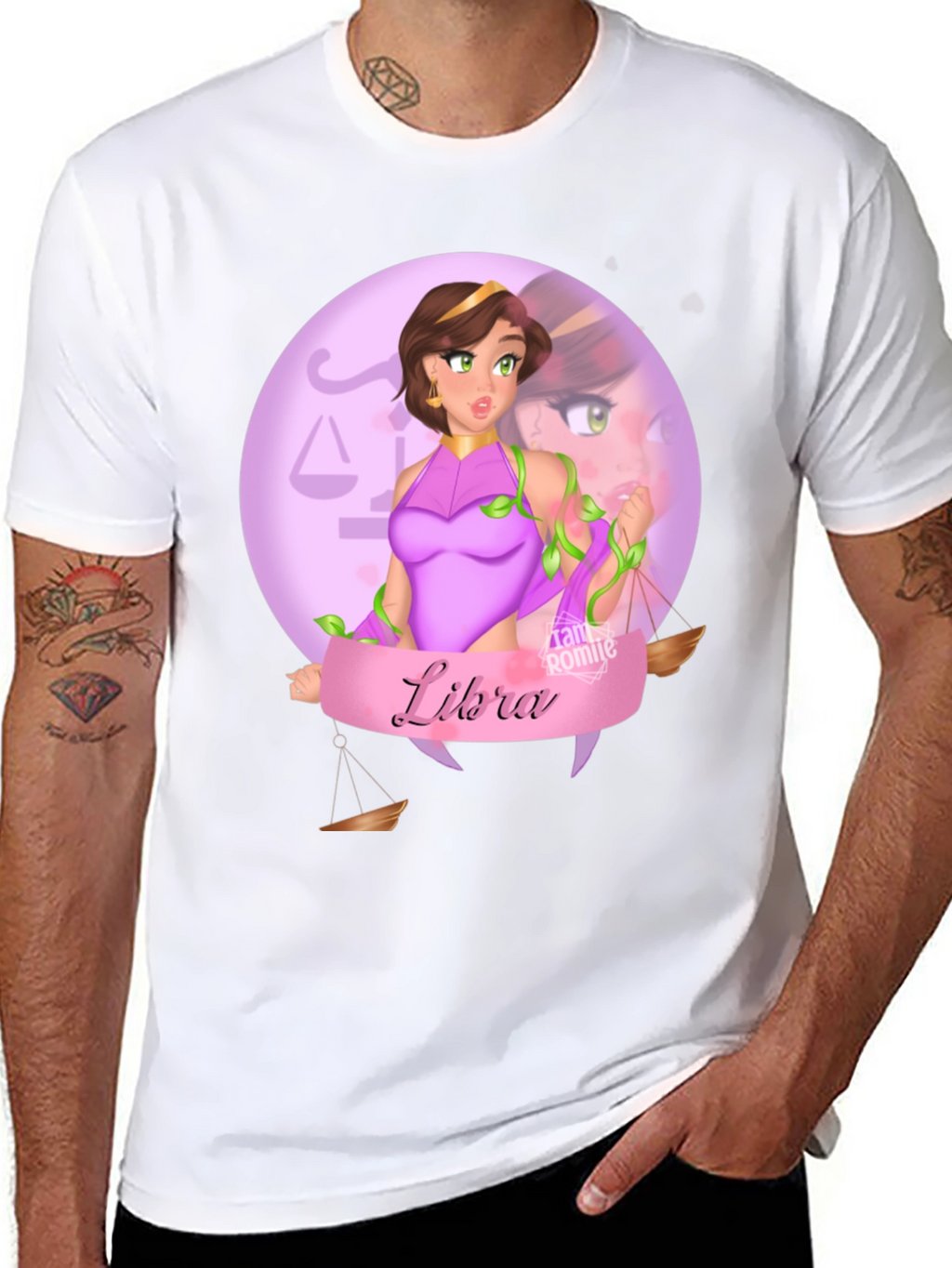Libra Zodiac T-Shirt - Stylish Astrological Design