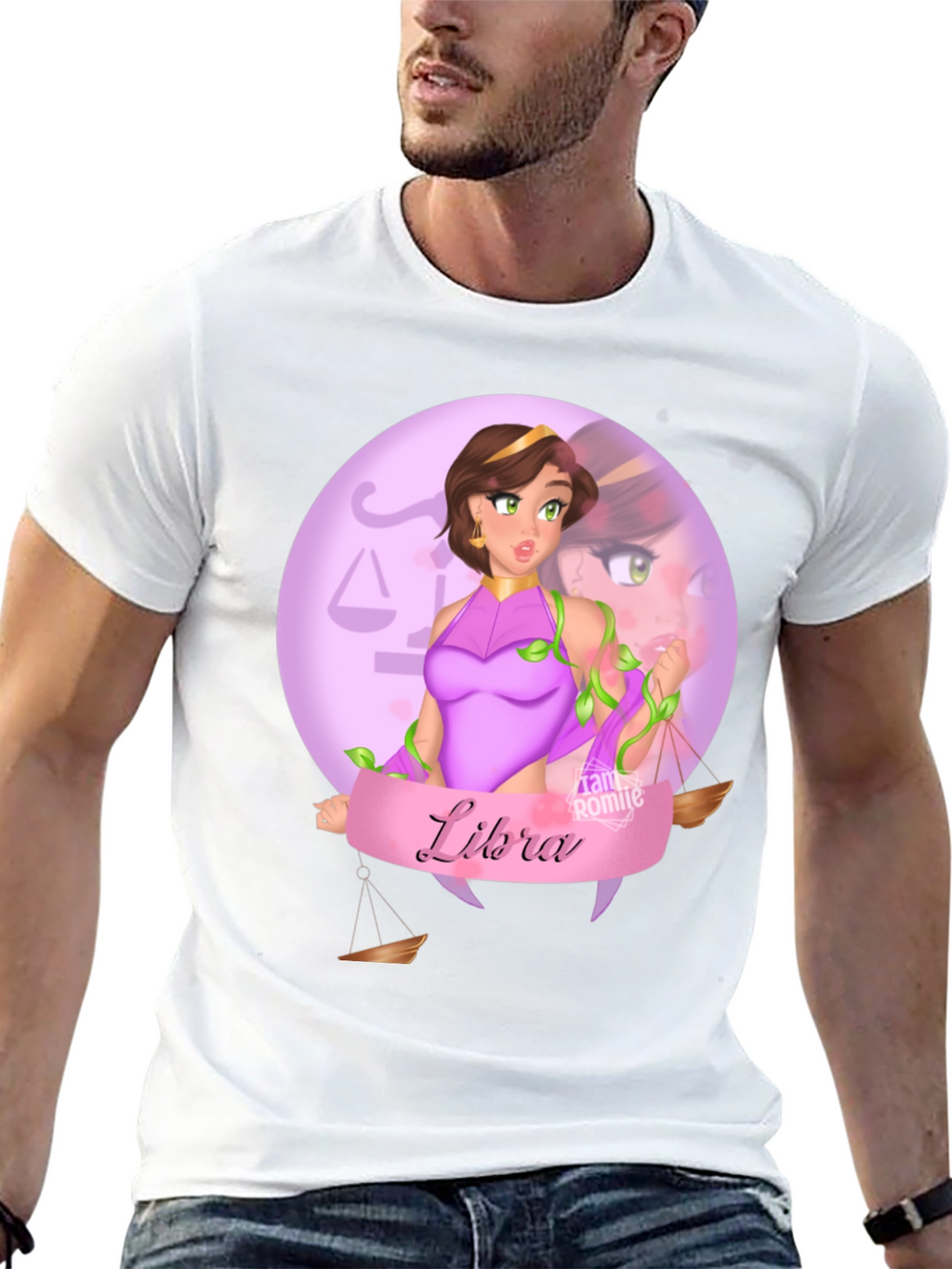 Libra Zodiac T-Shirt - Stylish Astrological Design