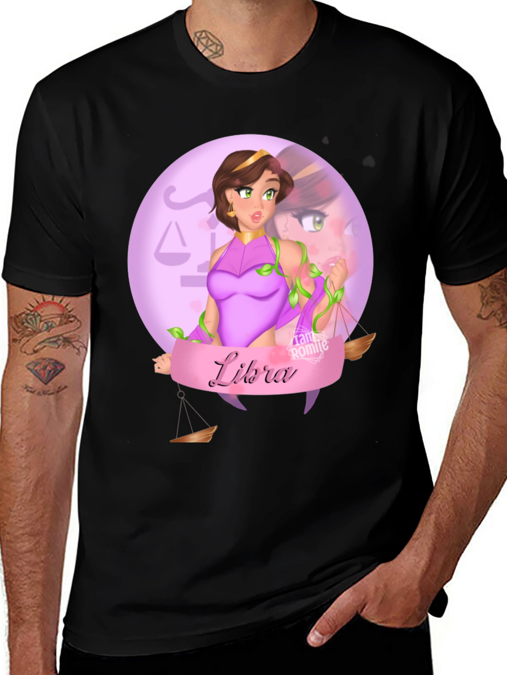 Libra Zodiac T-Shirt - Stylish Astrological Design