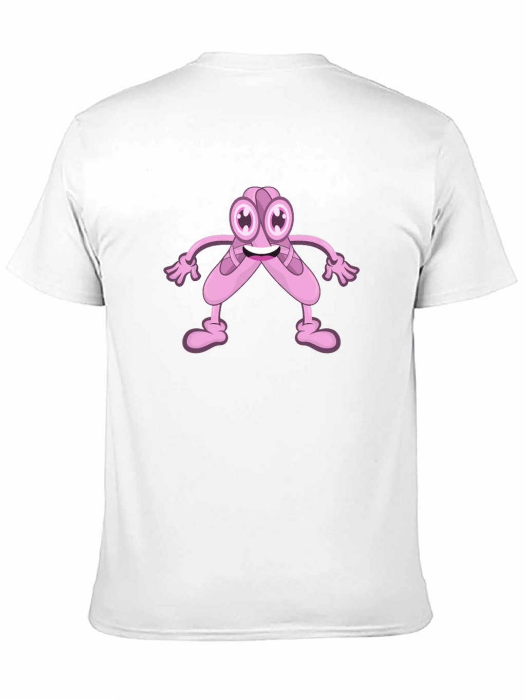 Cartoon Ballet Shoes Black T-Shirt