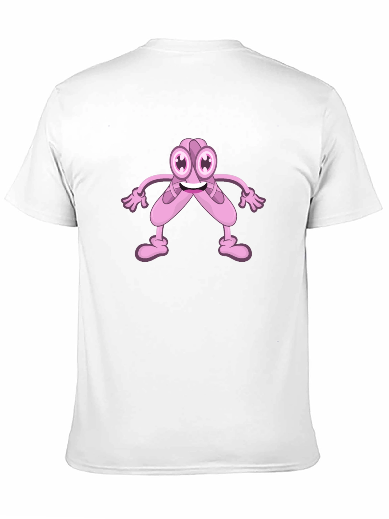Cartoon Ballet Shoes Black T-Shirt