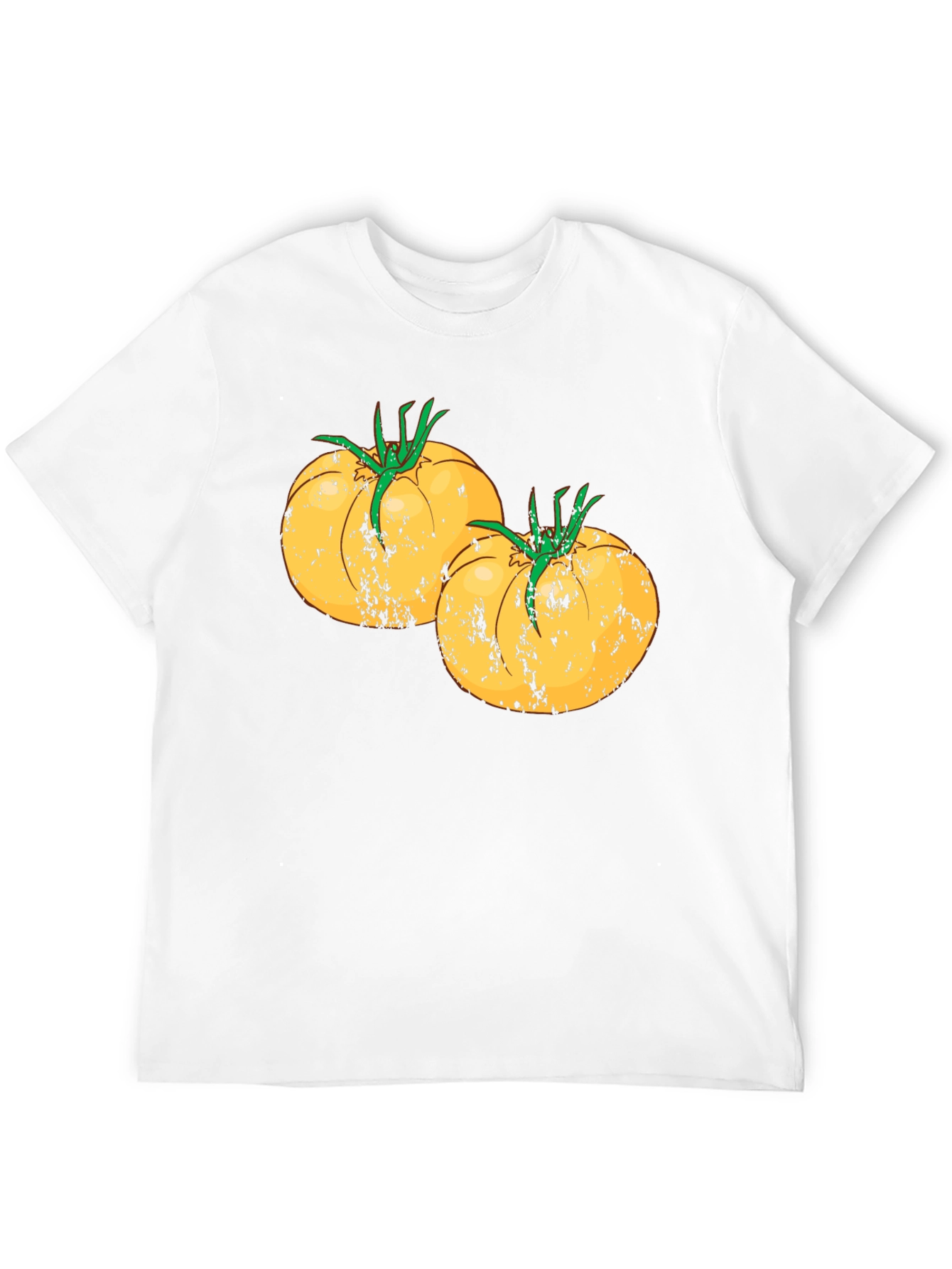 Tomato Graphic Tee - Black Cotton T-Shirt