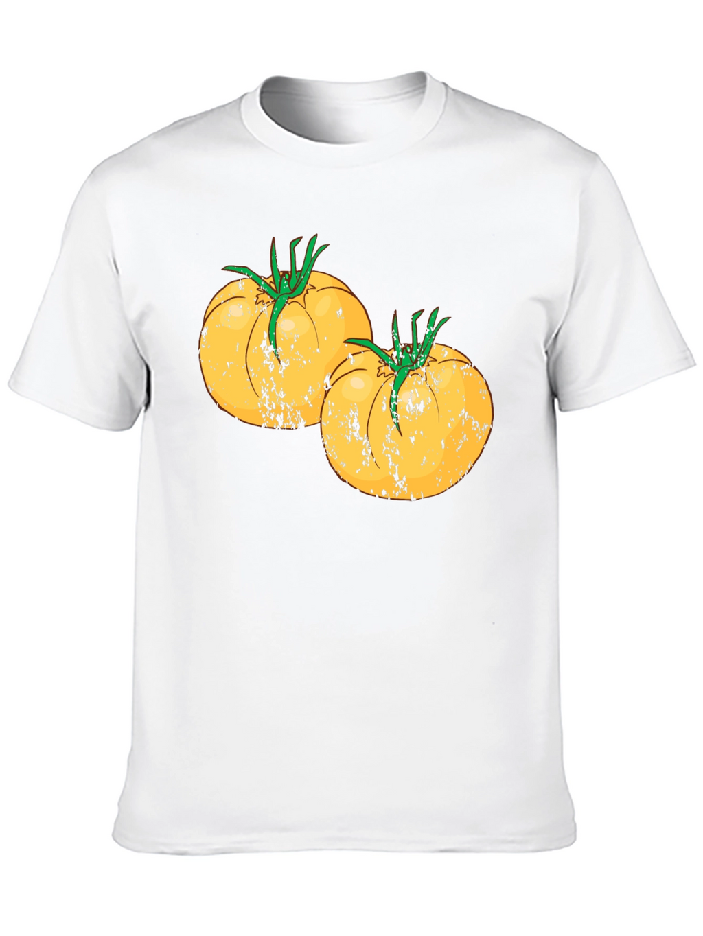 Tomato Graphic Tee - Black Cotton T-Shirt