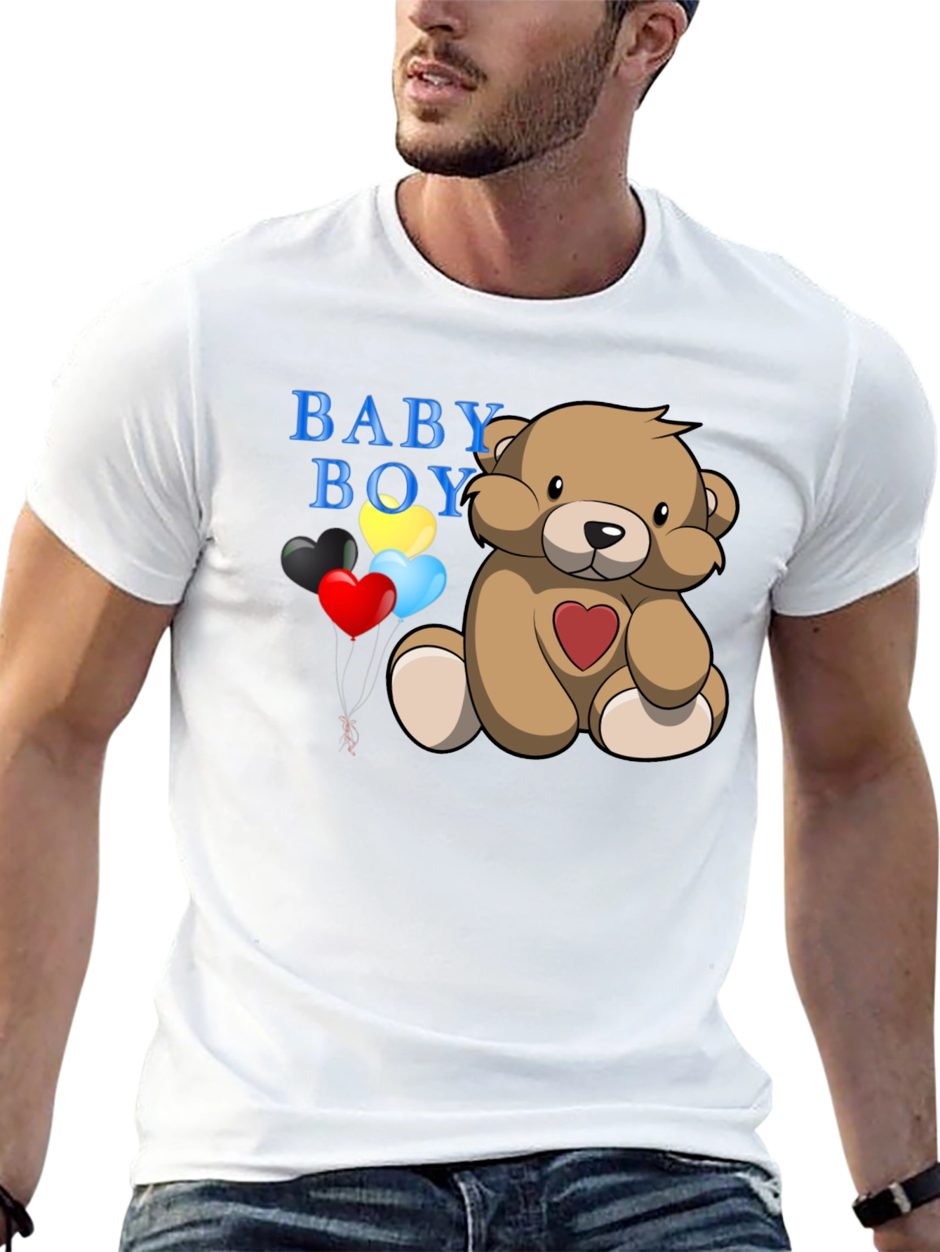 Baby Boy Teddy Bear T-Shirt