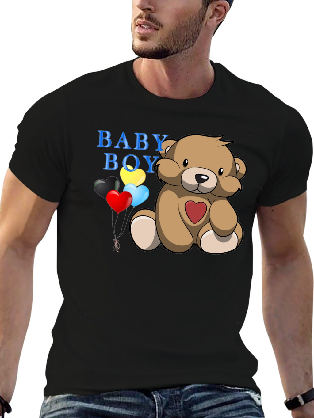 Baby Boy Teddy Bear T-Shirt