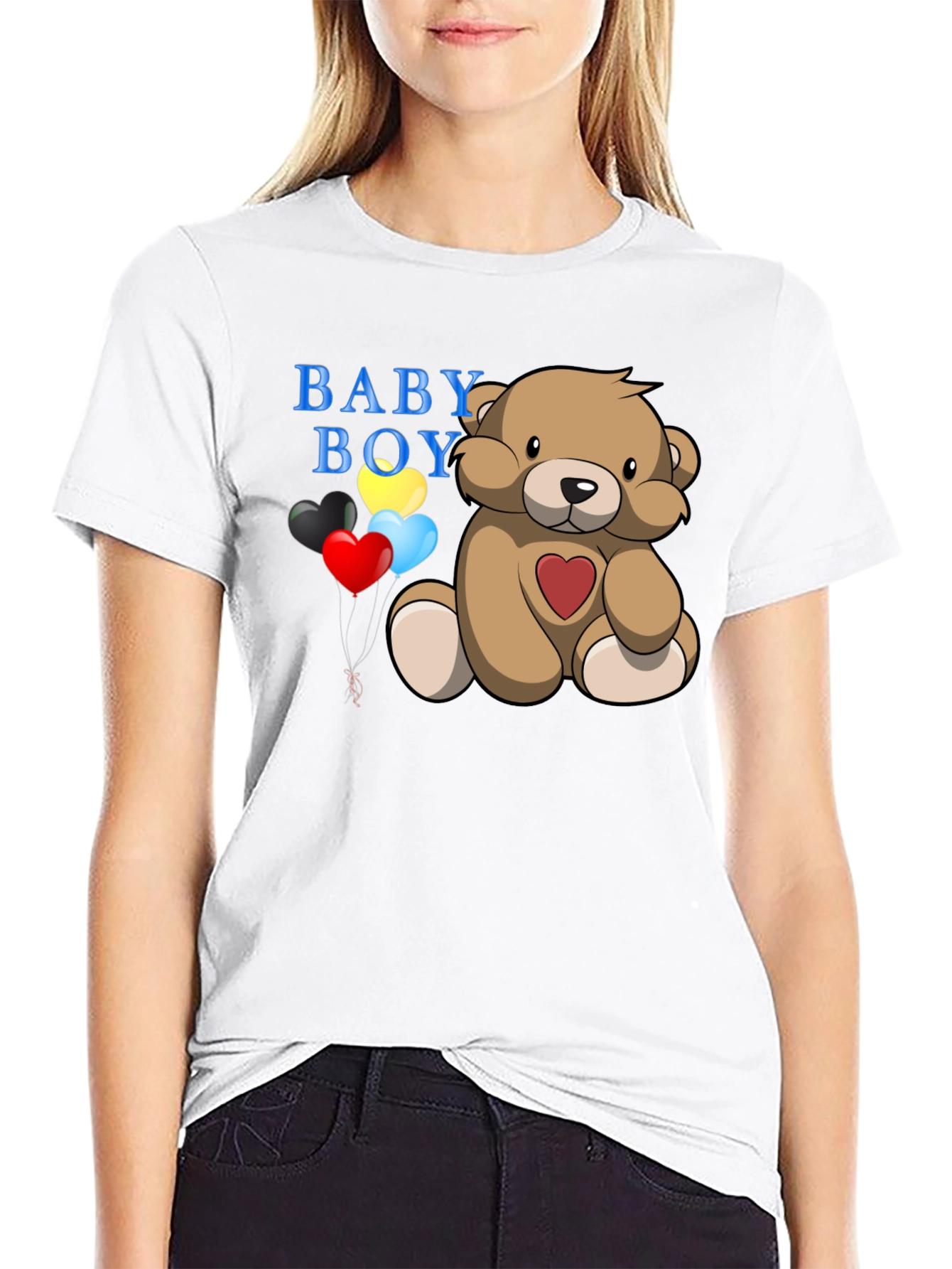 Baby Boy Teddy Bear T-Shirt