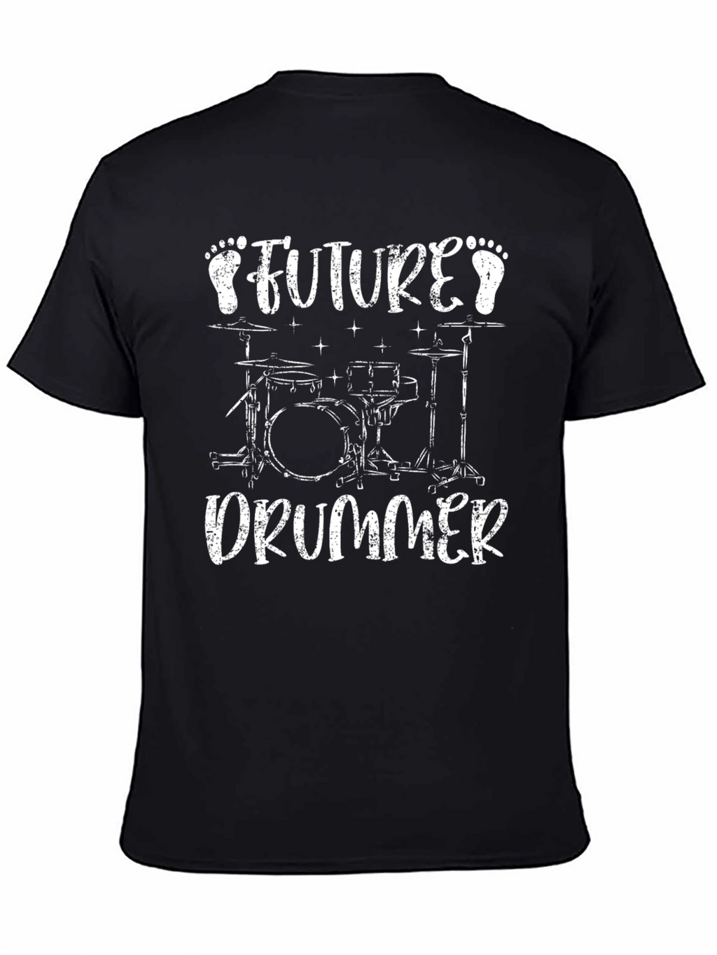 Future Drummer Black T-Shirt