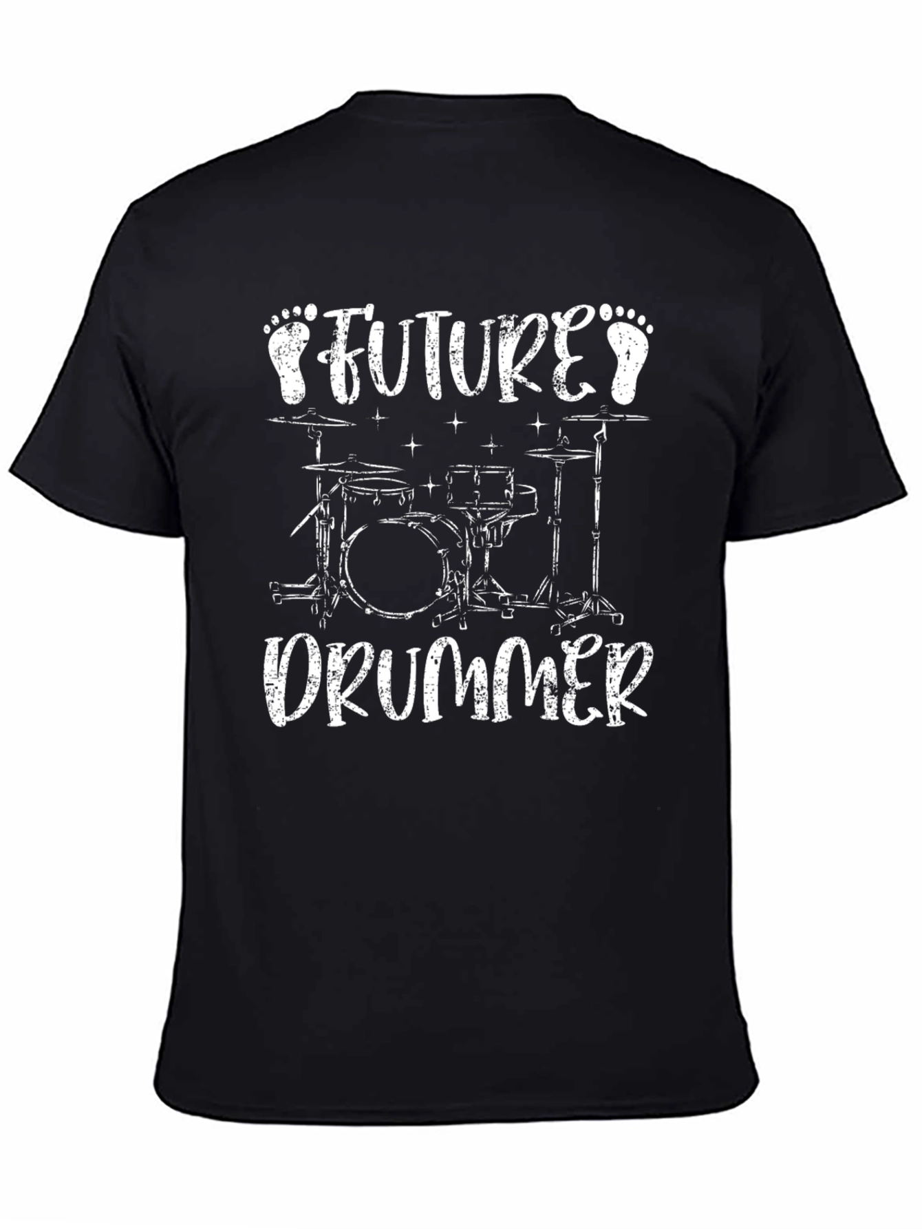 Future Drummer Black T-Shirt