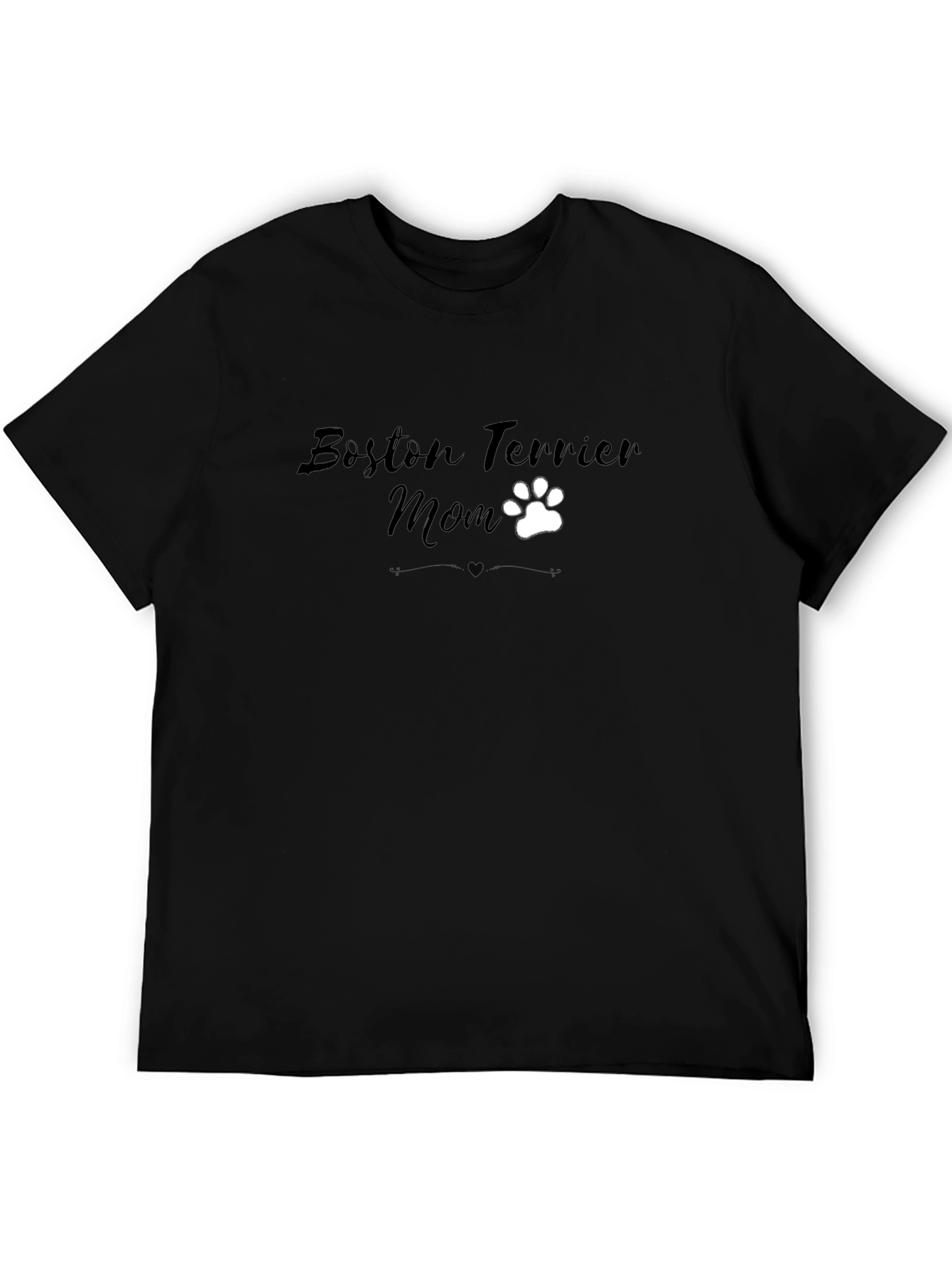 Boston Terrier Mom Graphic T-Shirt