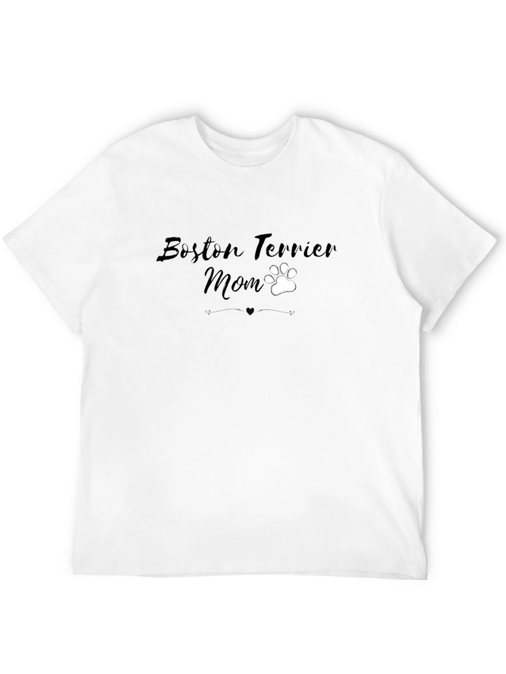 Boston Terrier Mom Graphic T-Shirt