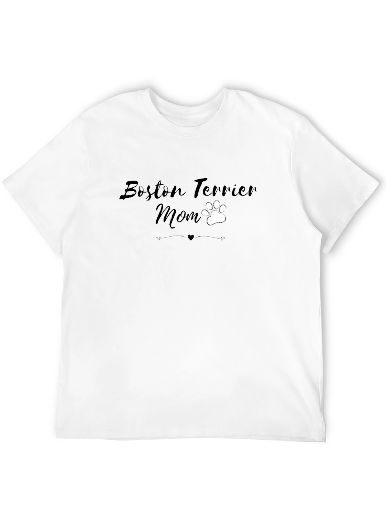 Boston Terrier Mom Graphic T-Shirt