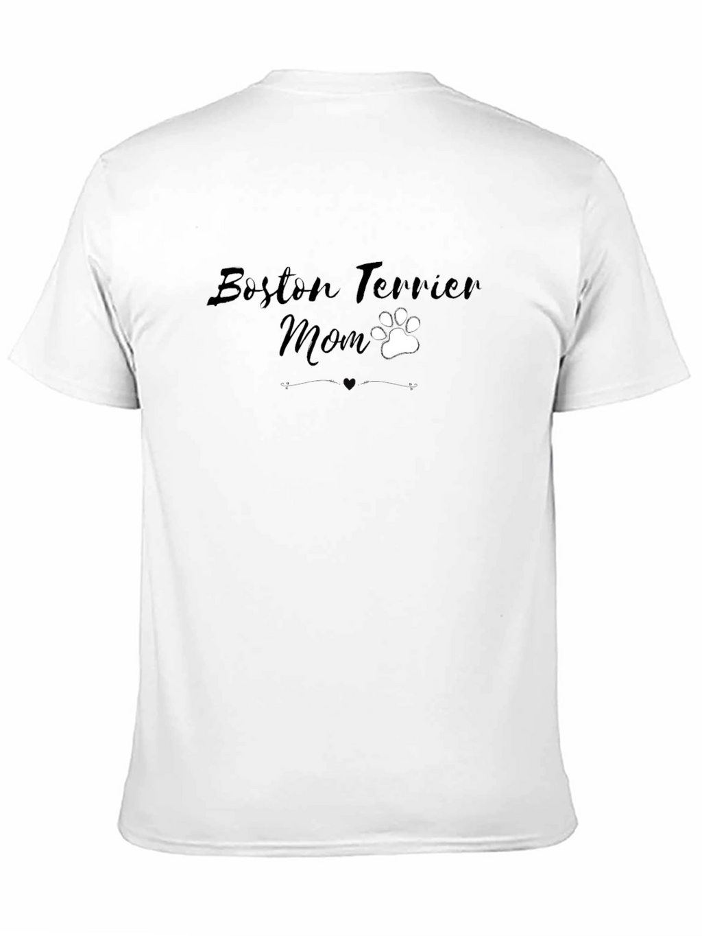 Boston Terrier Mom Graphic T-Shirt
