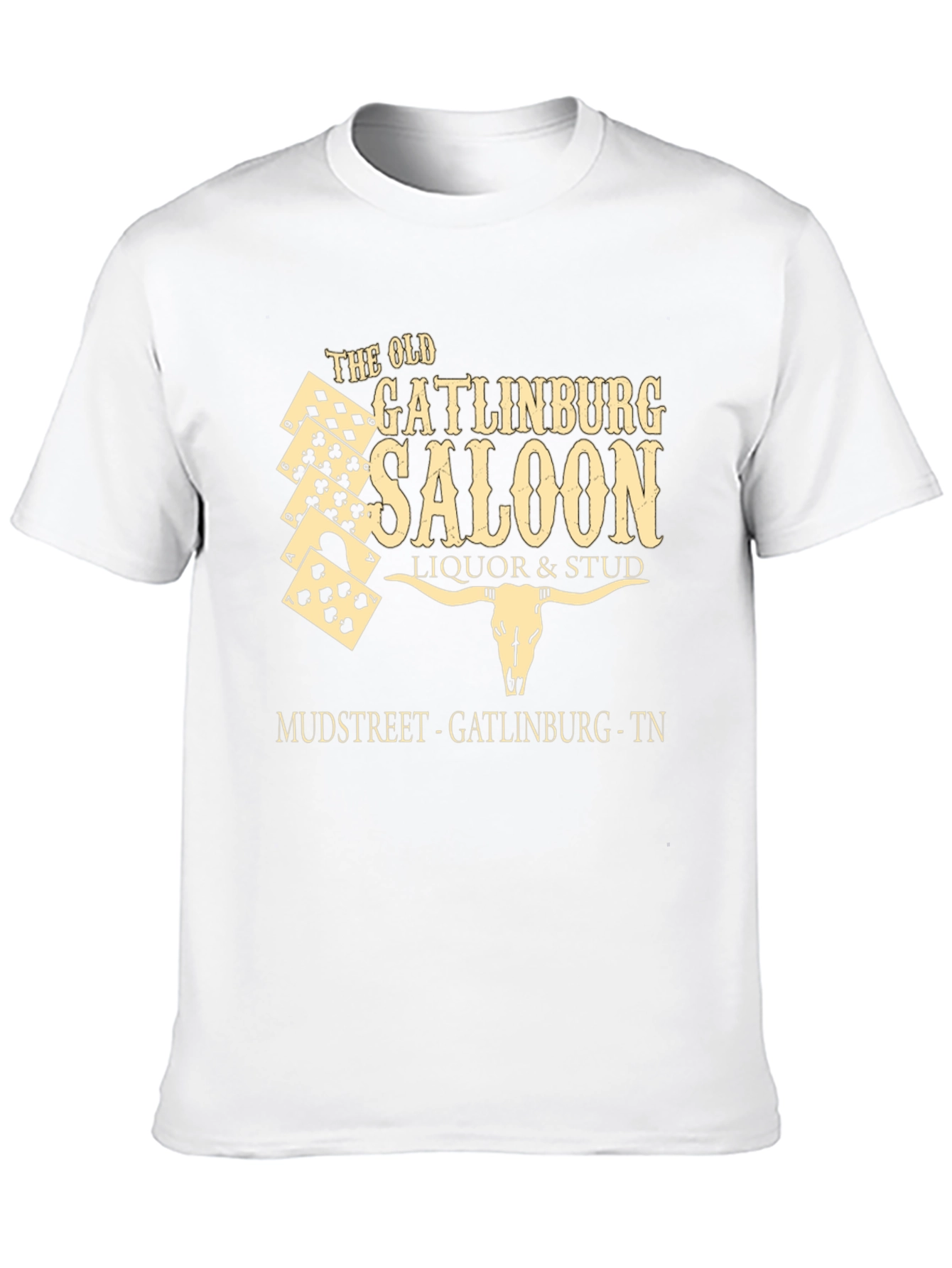 The Old Gatlinburg Saloon Black T-Shirt