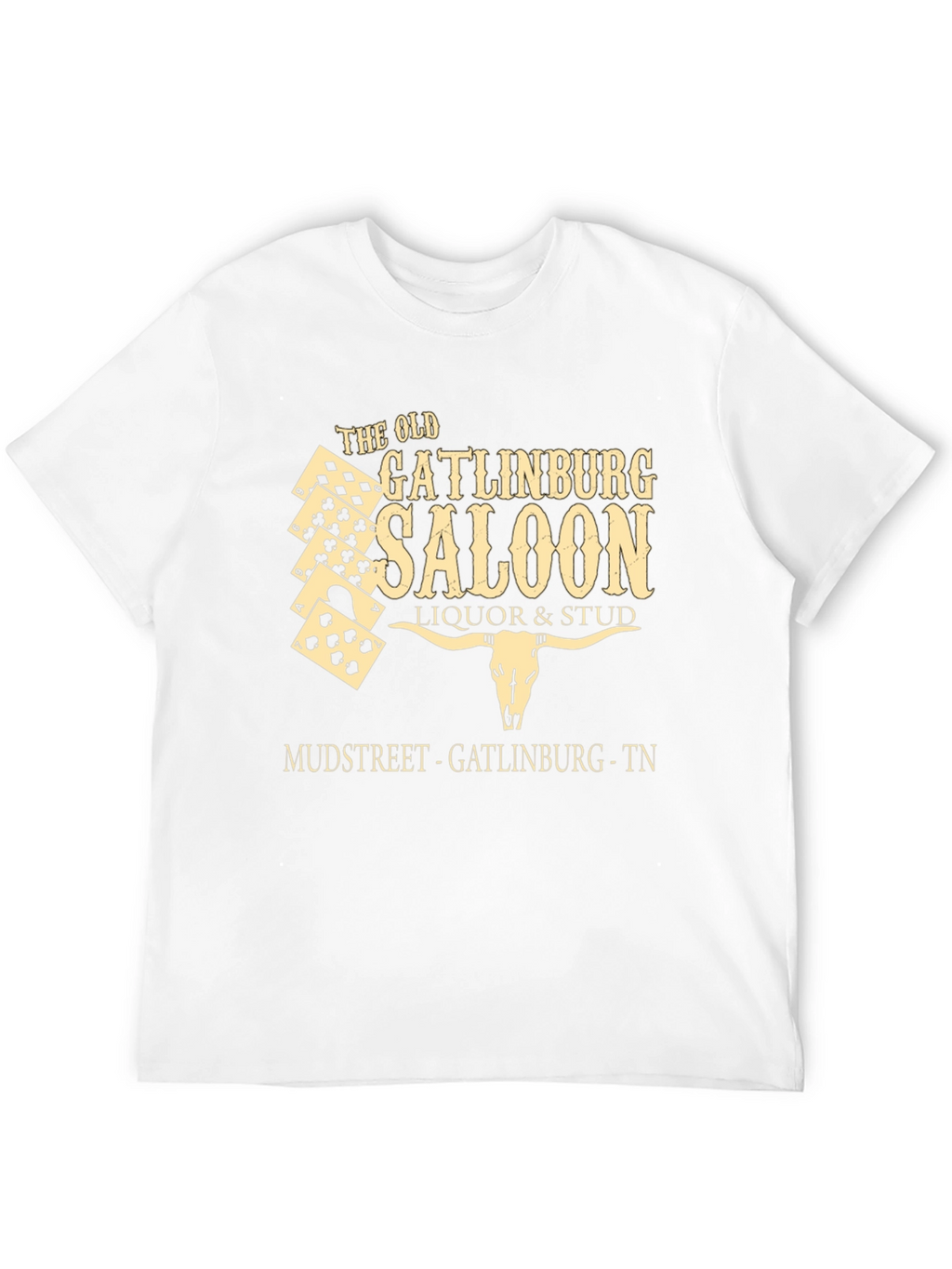 The Old Gatlinburg Saloon Black T-Shirt
