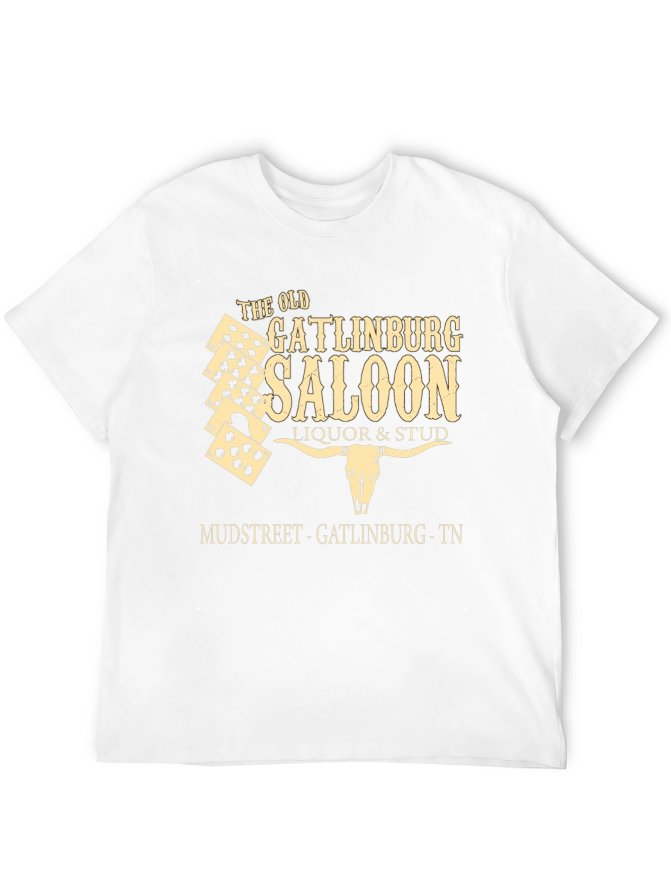 The Old Gatlinburg Saloon Black T-Shirt