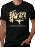 The Old Gatlinburg Saloon Black T-Shirt