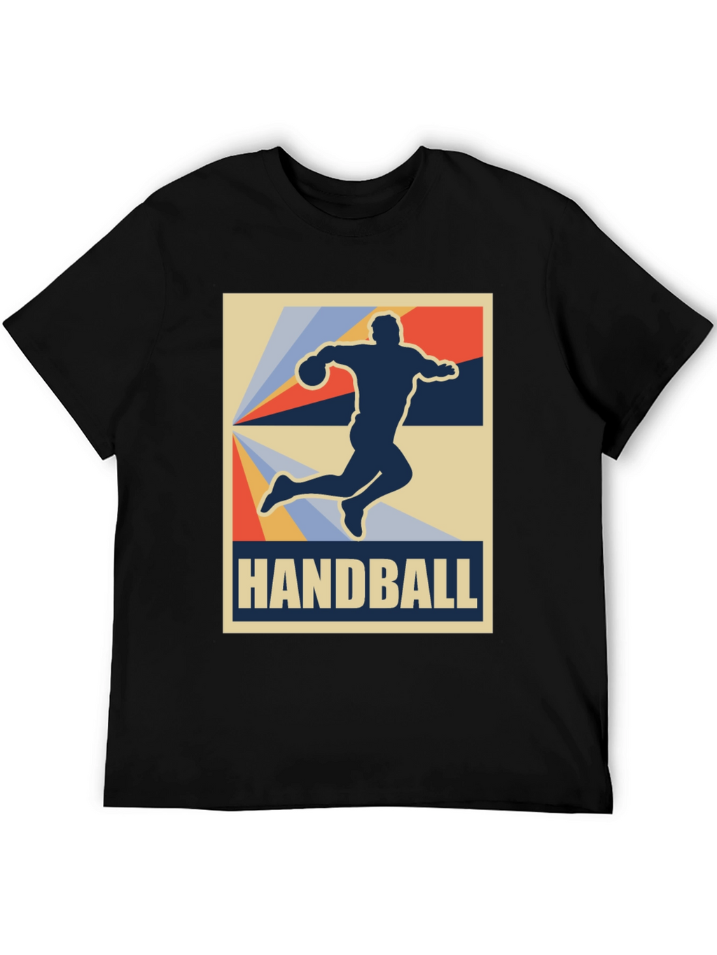 Handball Retro Graphic Tee - Sport Style