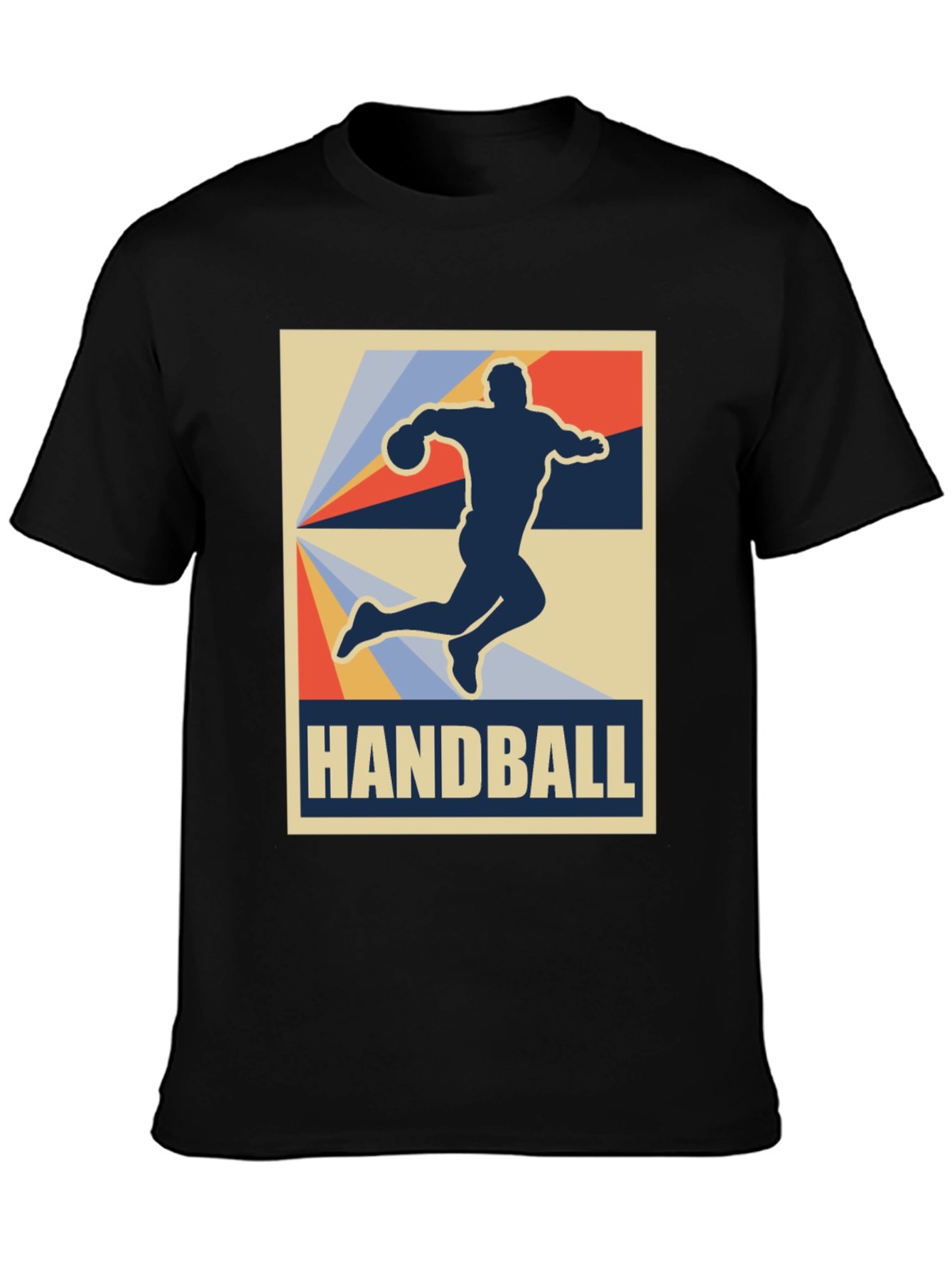 Handball Retro Graphic Tee - Sport Style