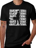 Marching Snare Drummer T-Shirt - Black