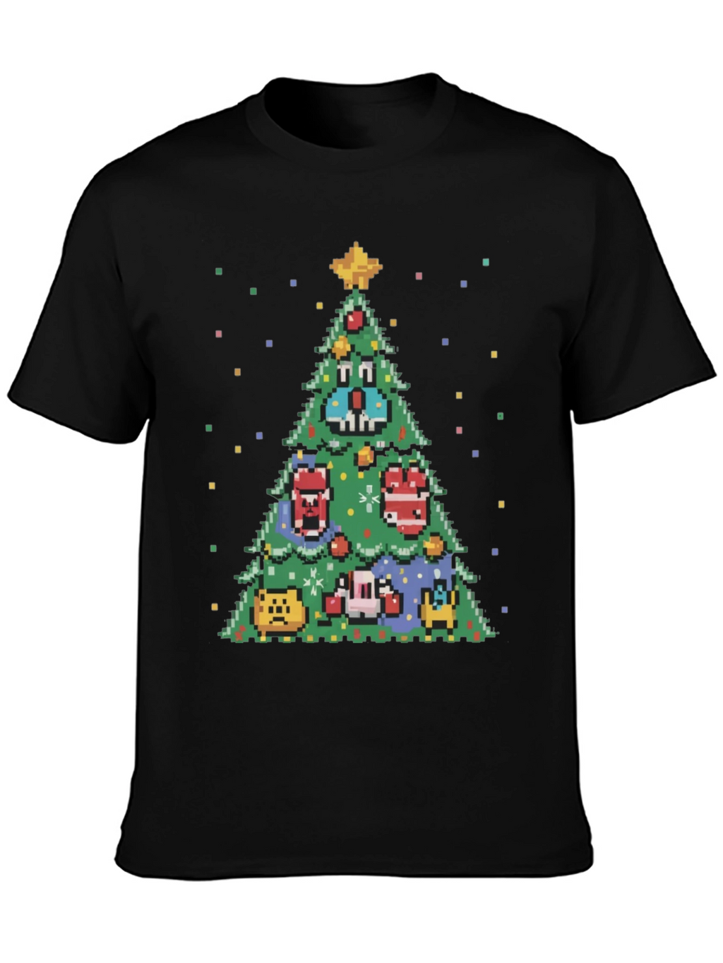 Pixel Christmas Tree T-Shirt