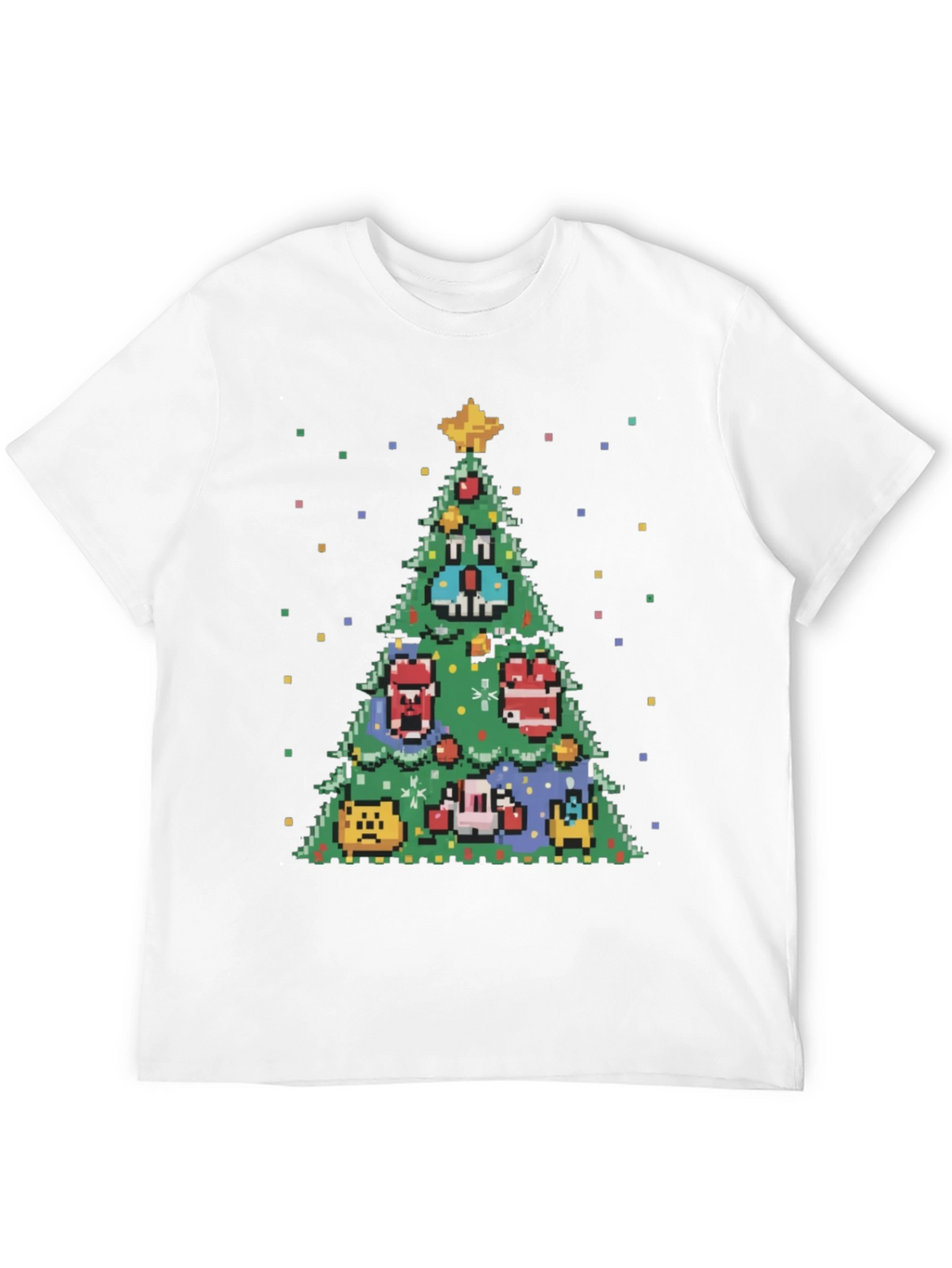 Pixel Christmas Tree T-Shirt