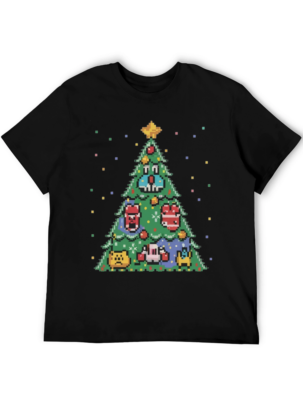 Pixel Christmas Tree T-Shirt