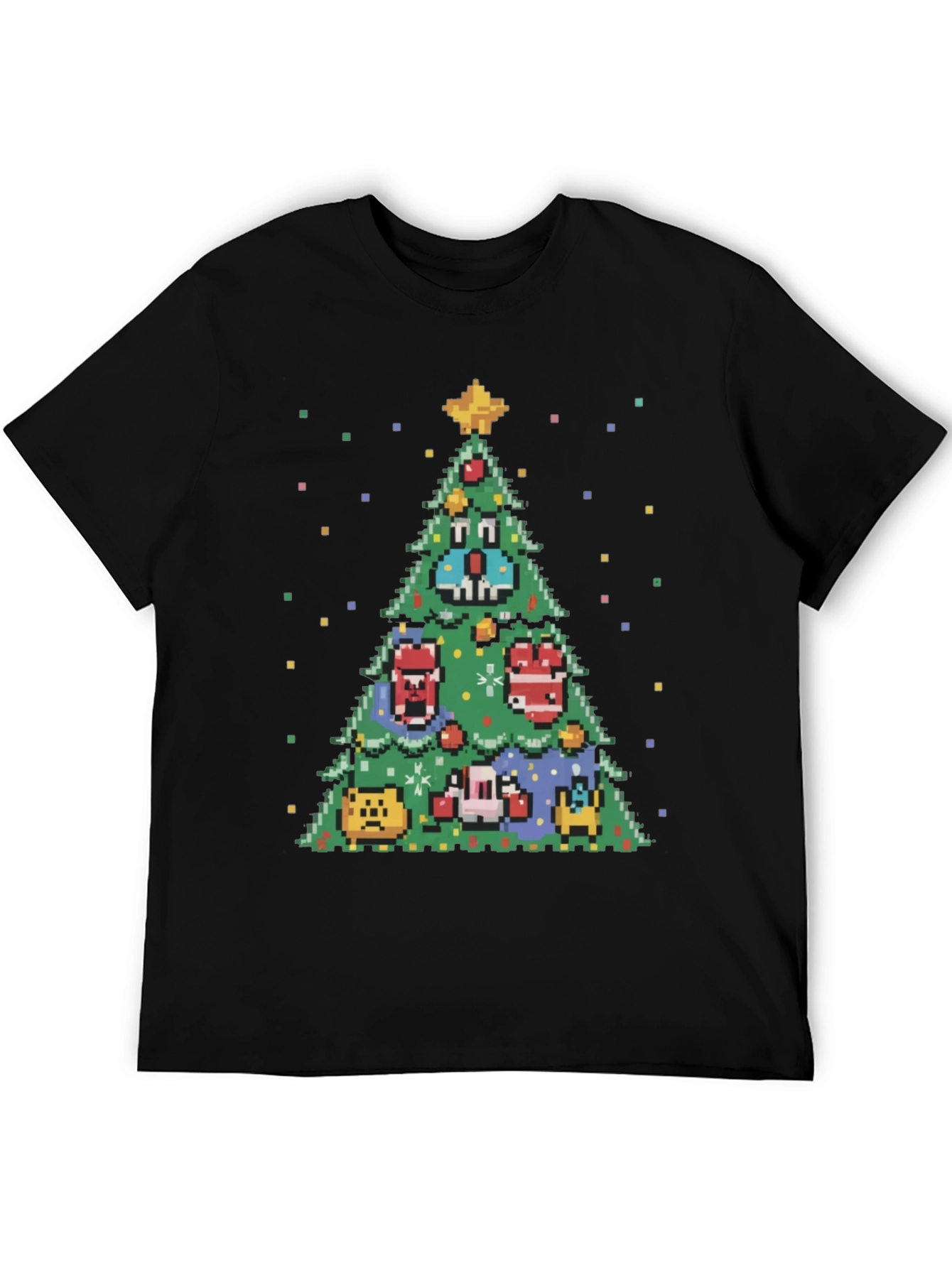 Pixel Christmas Tree T-Shirt