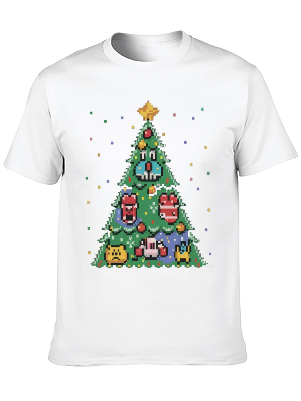 Pixel Christmas Tree T-Shirt