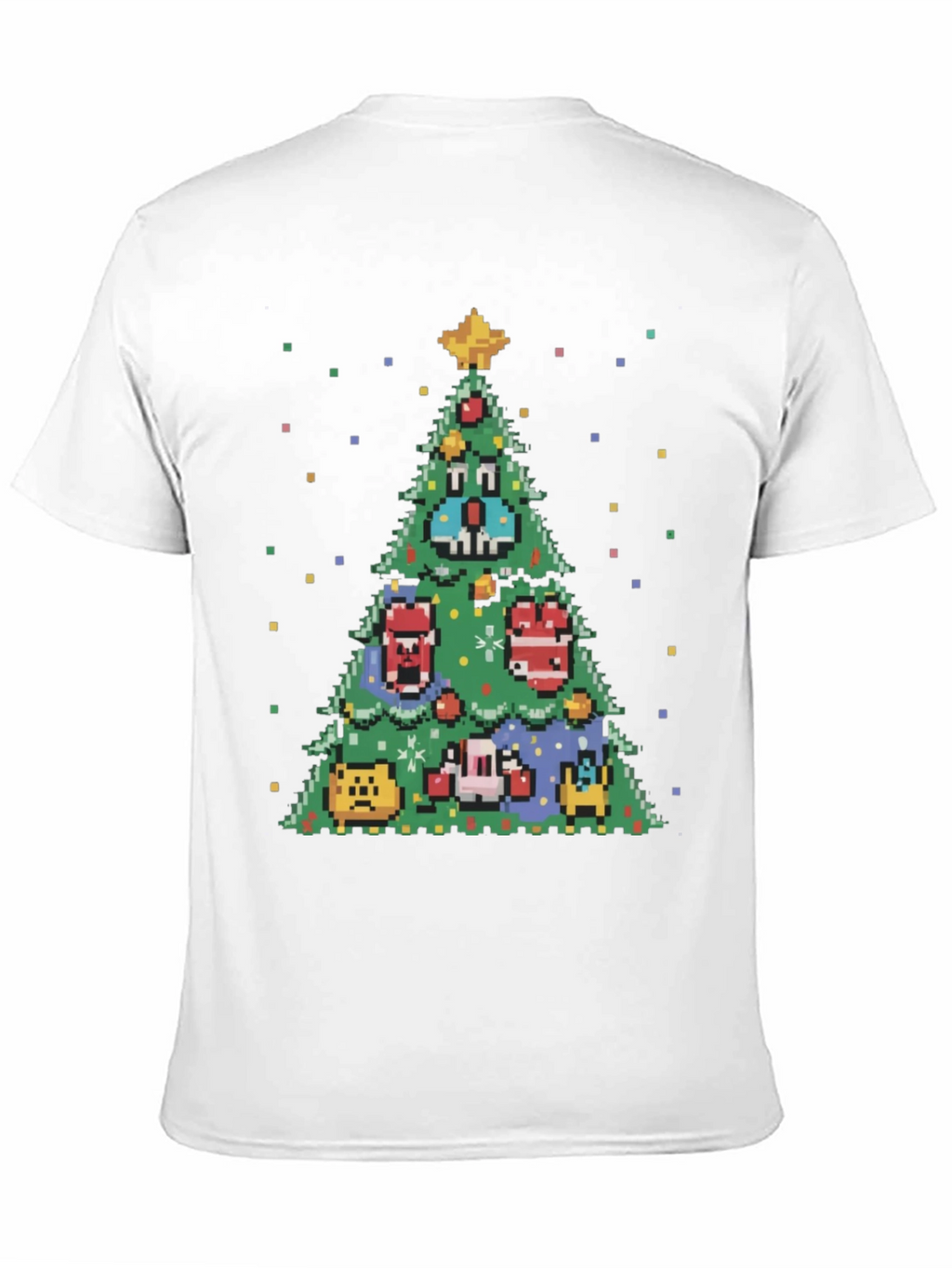 Pixel Christmas Tree T-Shirt