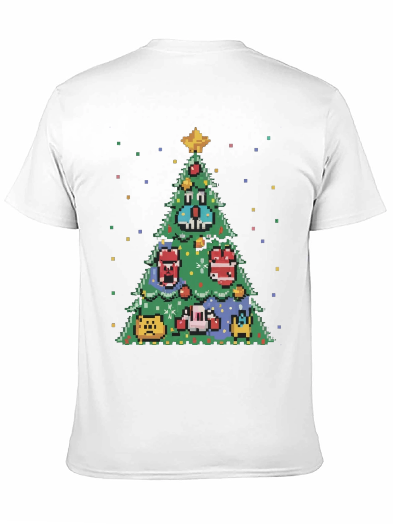 Pixel Christmas Tree T-Shirt