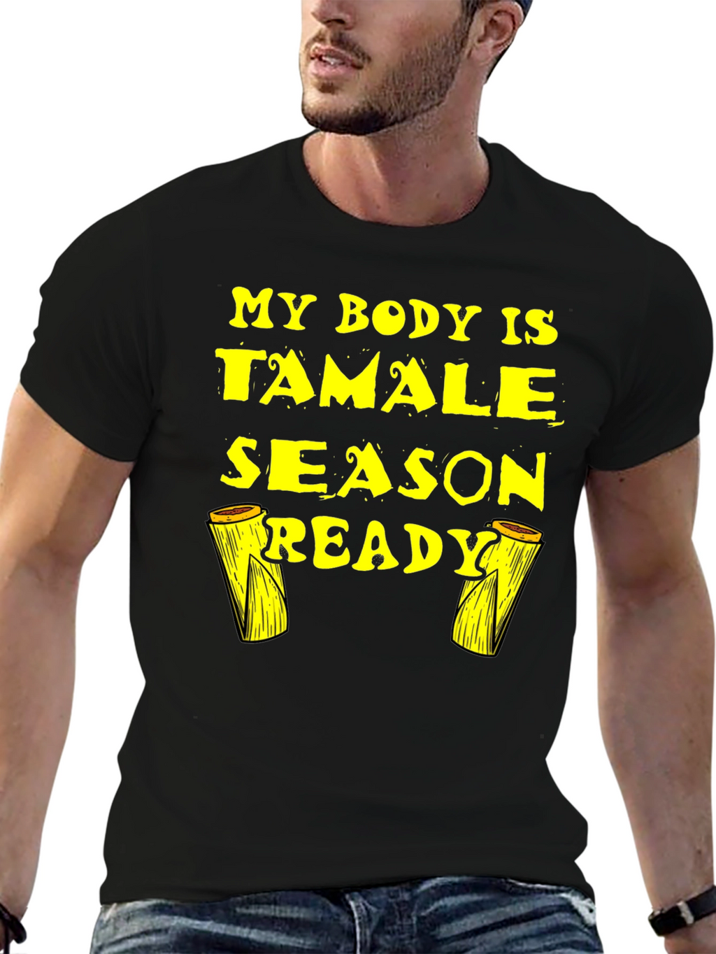 Tamale Season Ready Black T-Shirt