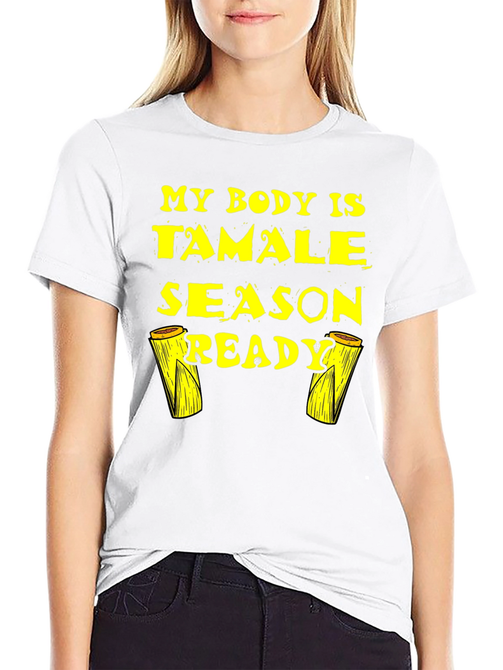 Tamale Season Ready Black T-Shirt