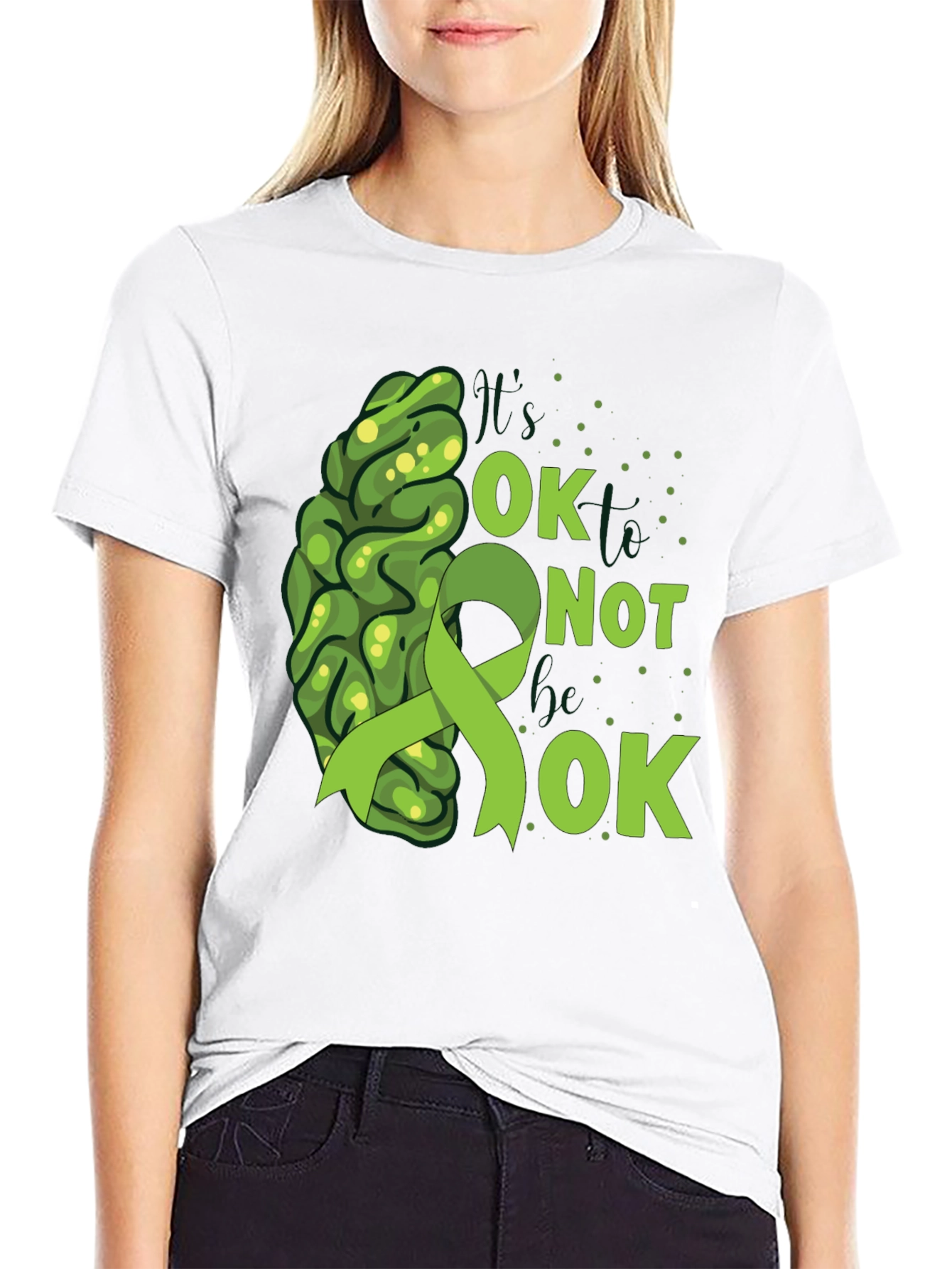 Its OK Not To Be OK Mental Health Awareness T-Shirt