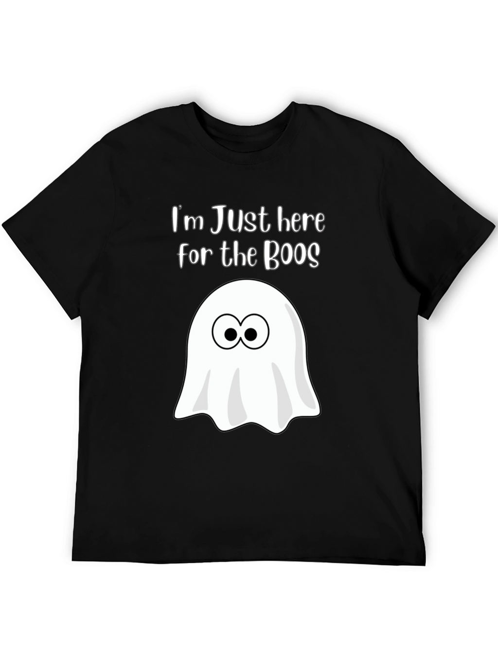 Boo Ghost T-Shirt - Halloween Fun