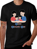 Happy Parents Day Graphic T-Shirt Black