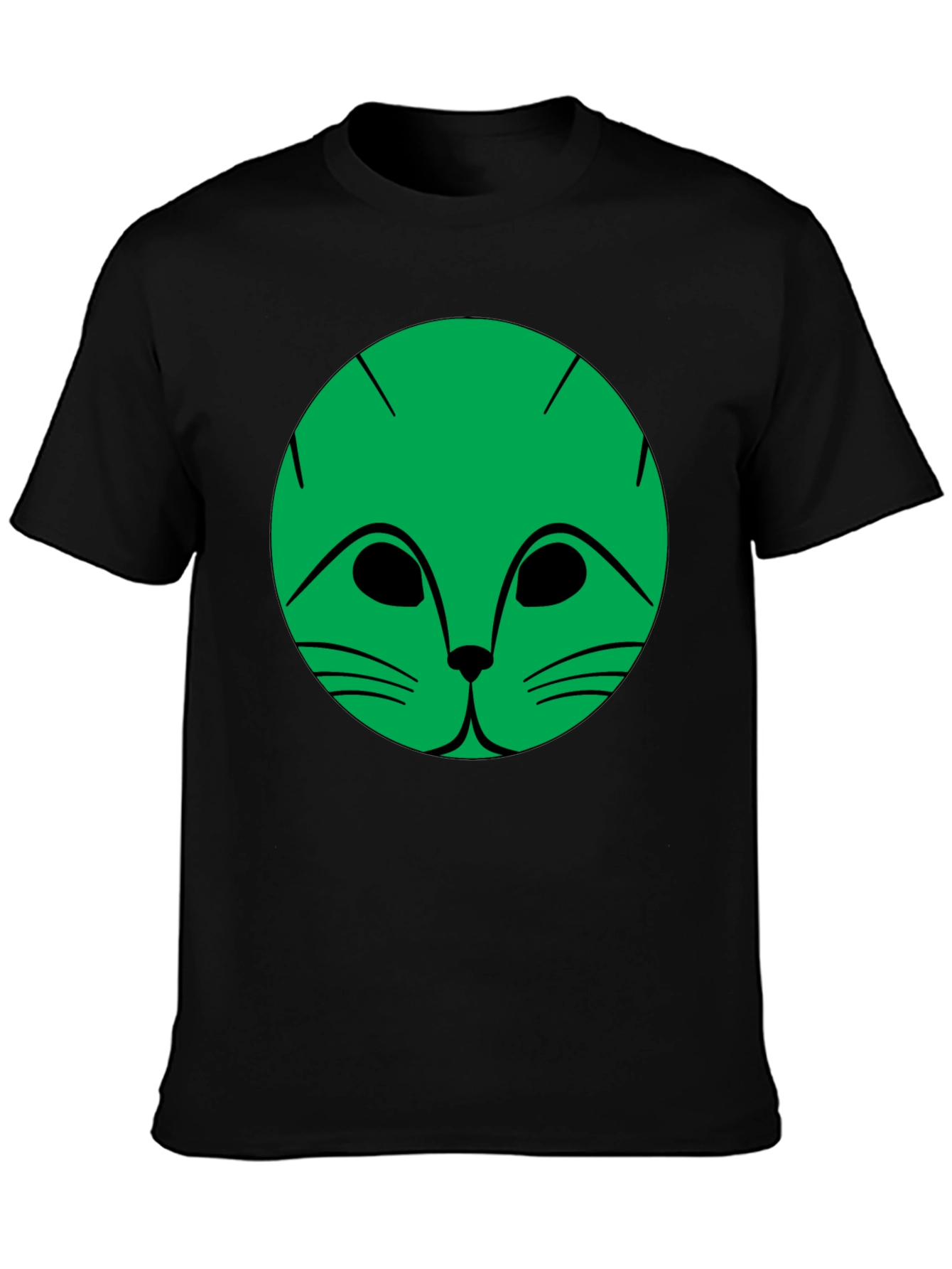 Cool Cat Graphic Black T-Shirt