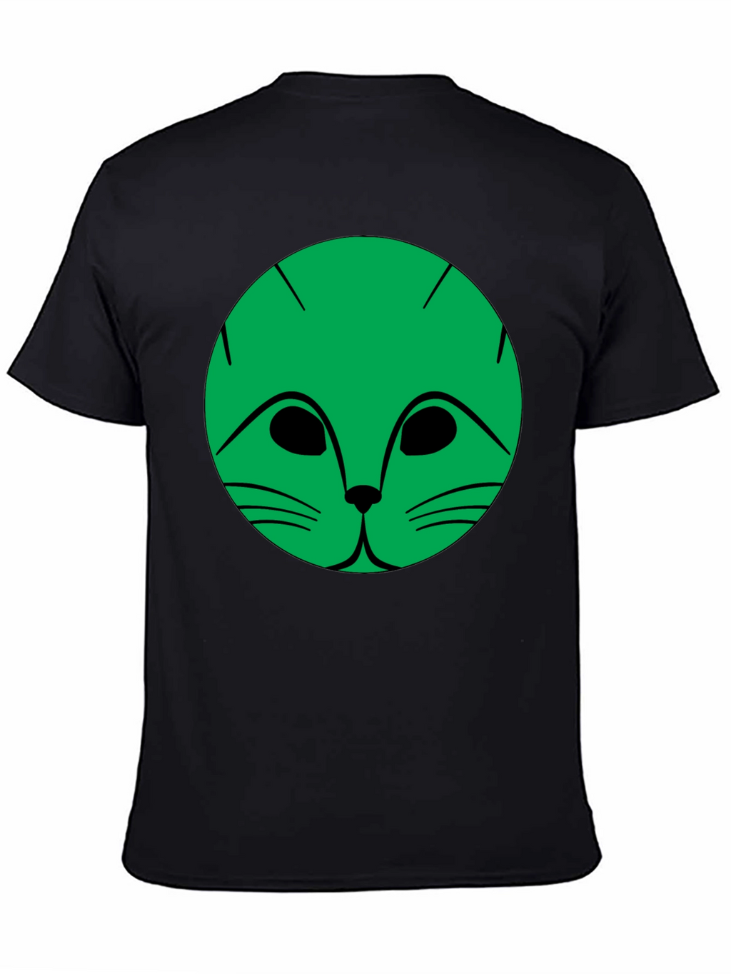 Cool Cat Graphic Black T-Shirt