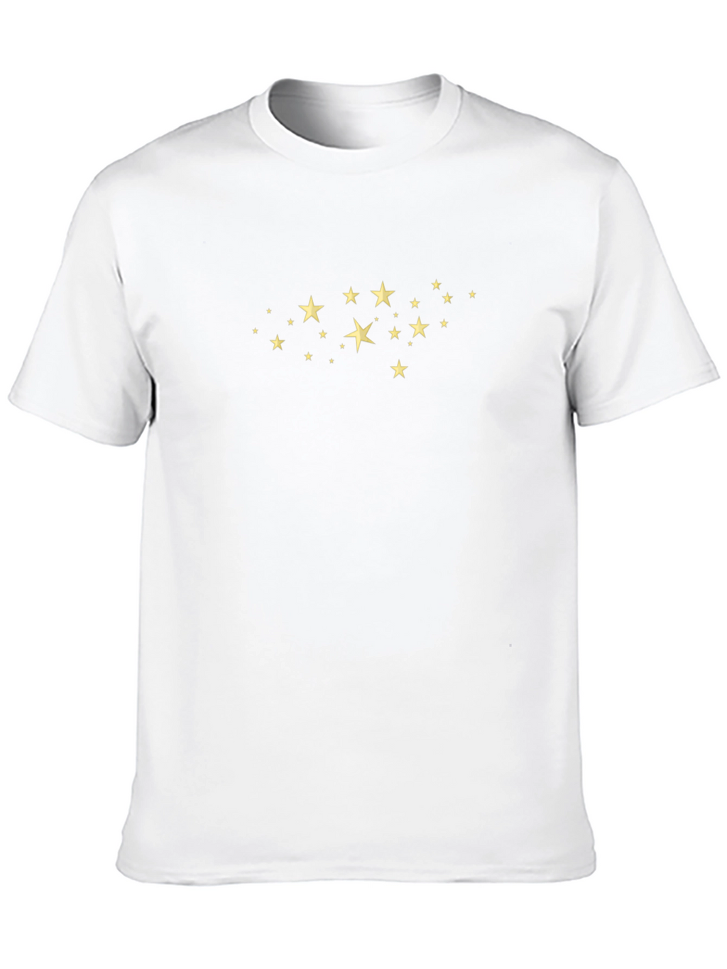 Starry Night Black Cotton Tee