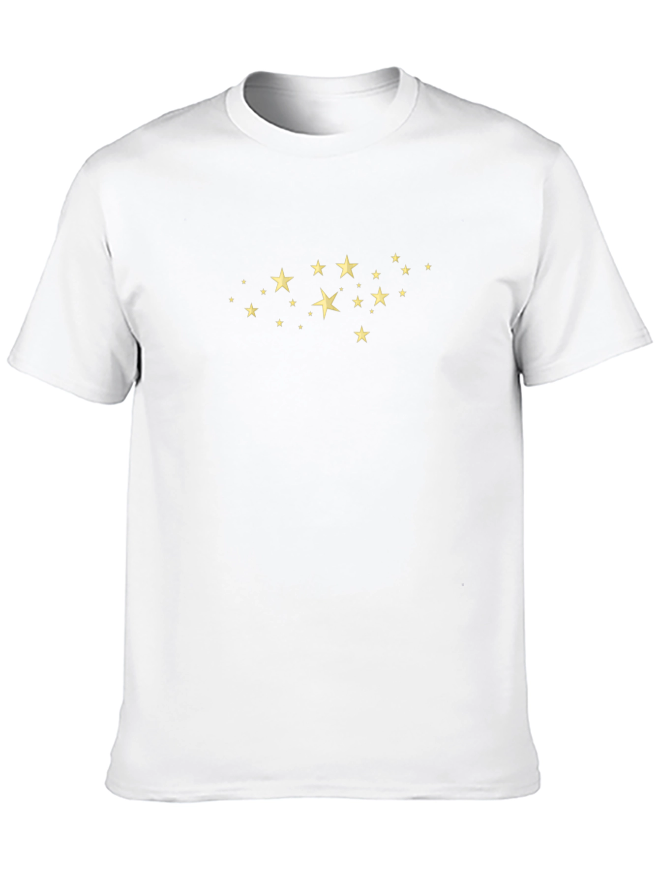 Starry Night Black Cotton Tee