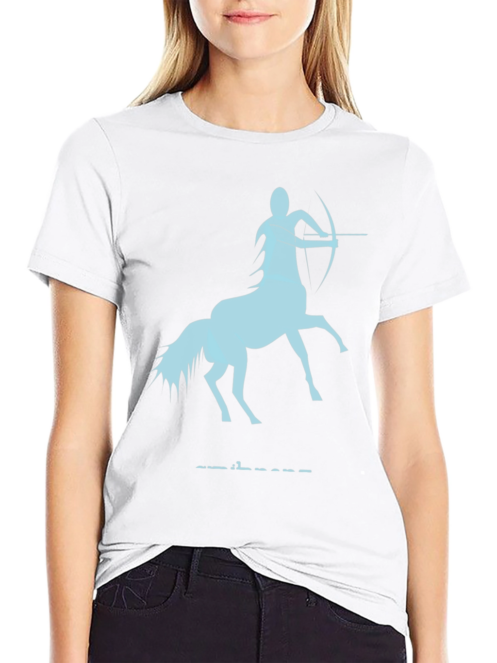 Sagittarius Centaur Graphic T-Shirt - Black