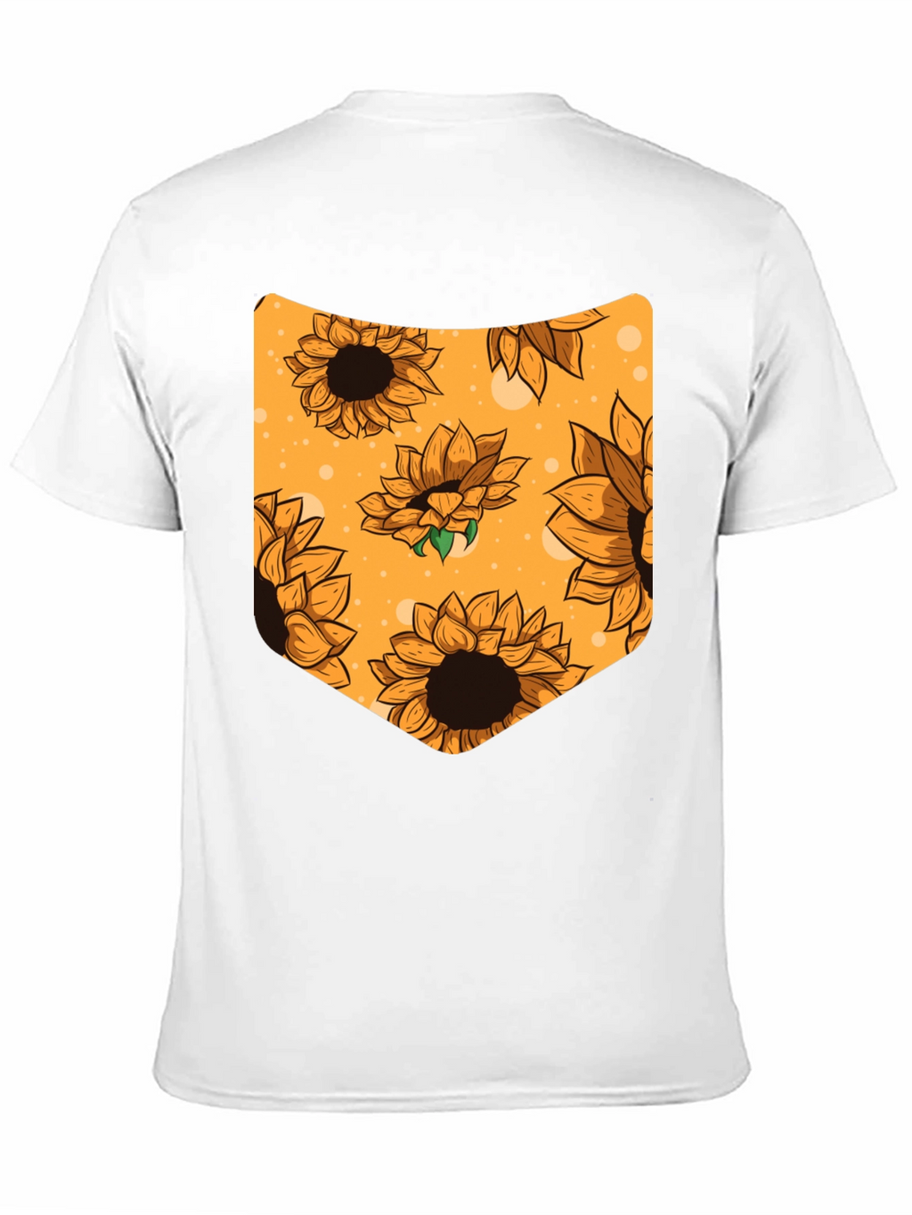 Sunflower Pocket Graphic Tee - Black