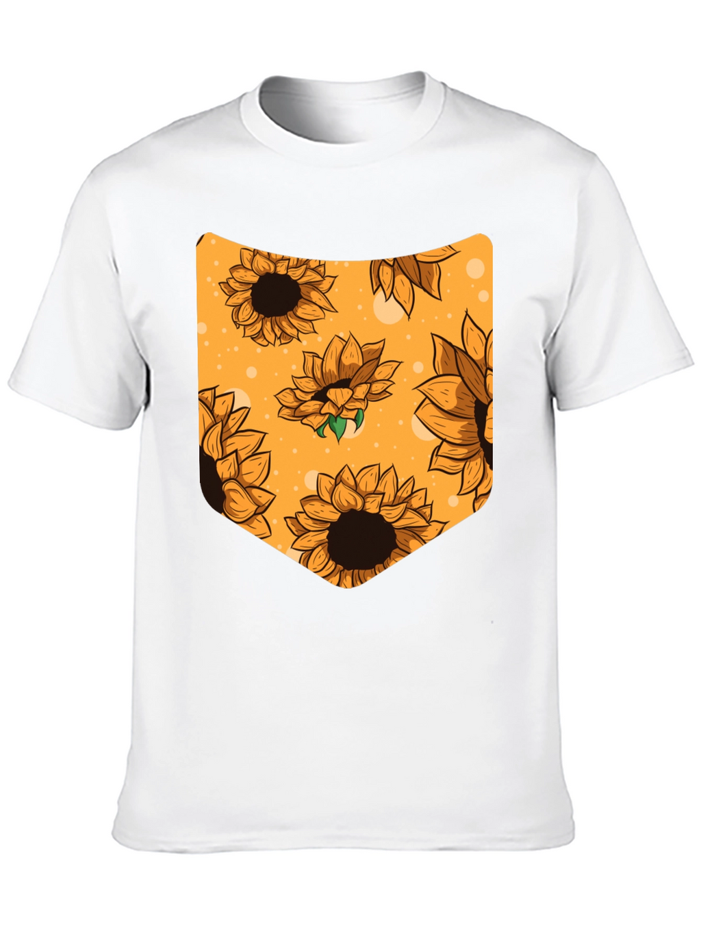 Sunflower Pocket Graphic Tee - Black