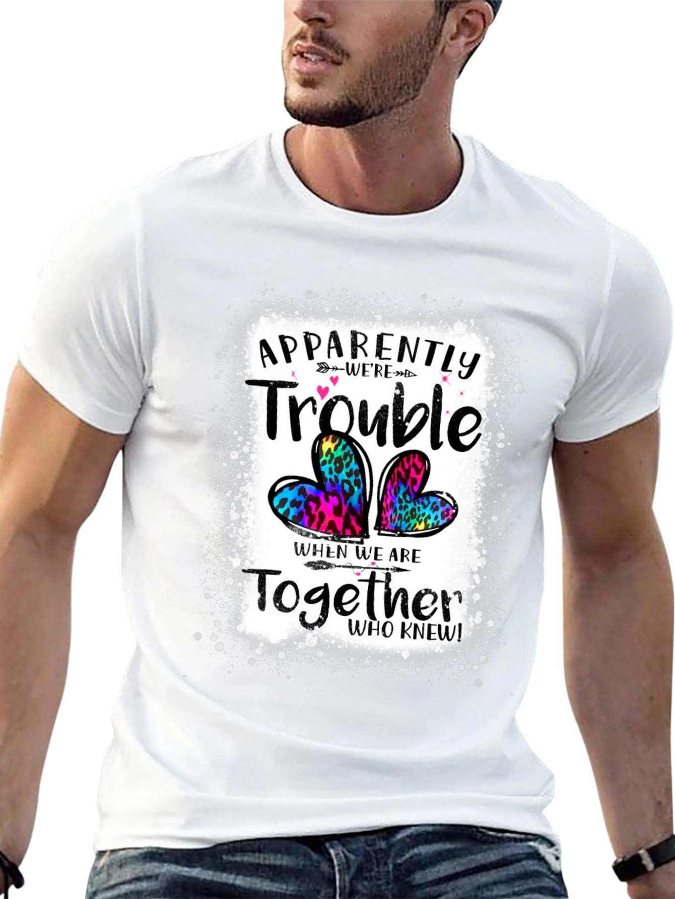 Apparently Trouble Together Graphic Tee