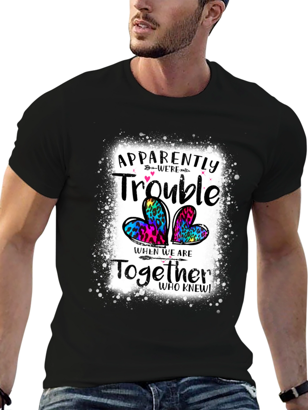 Apparently Trouble Together Graphic Tee