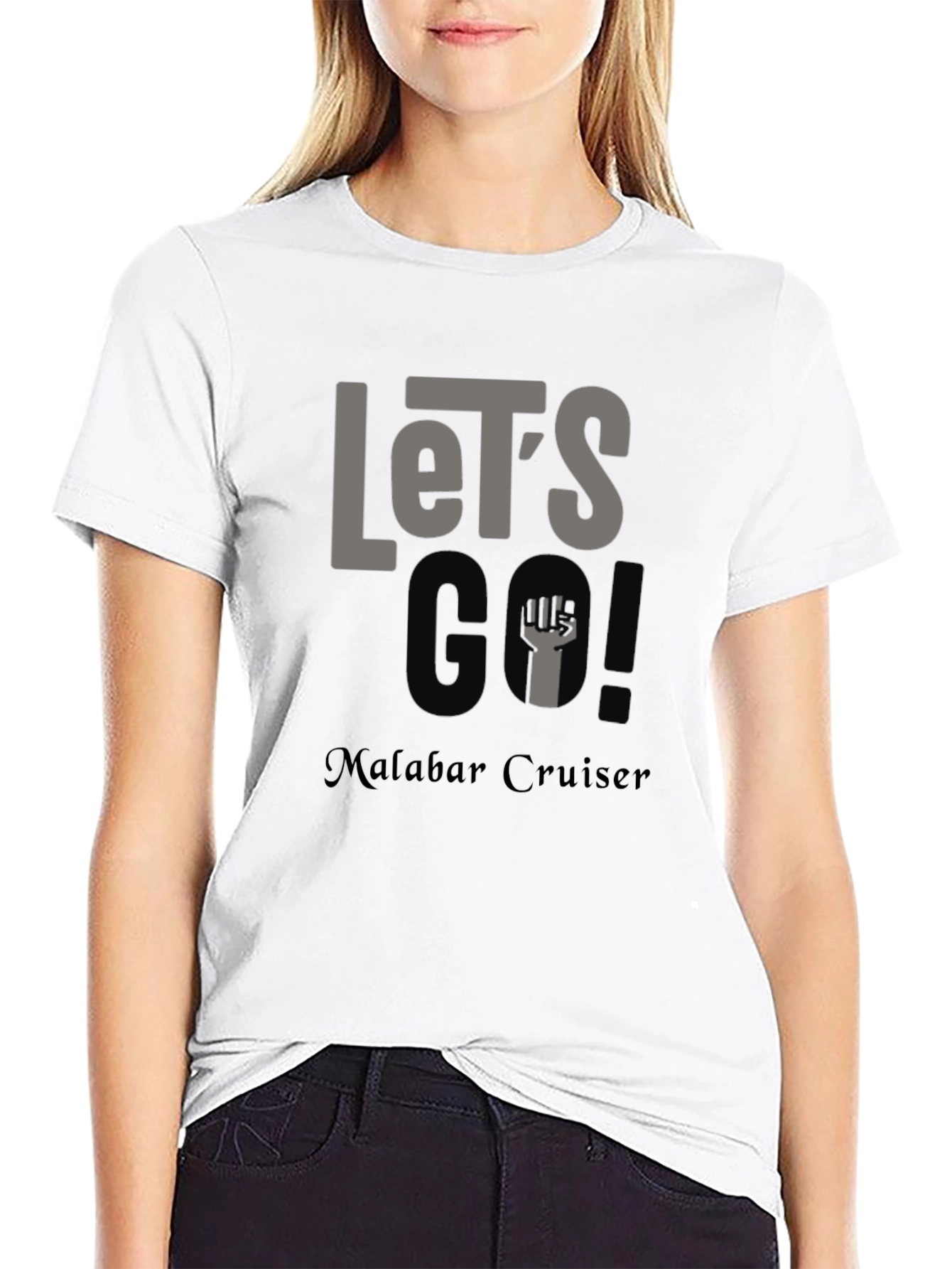 Lets Go Malabar Cruiser Black T-Shirt