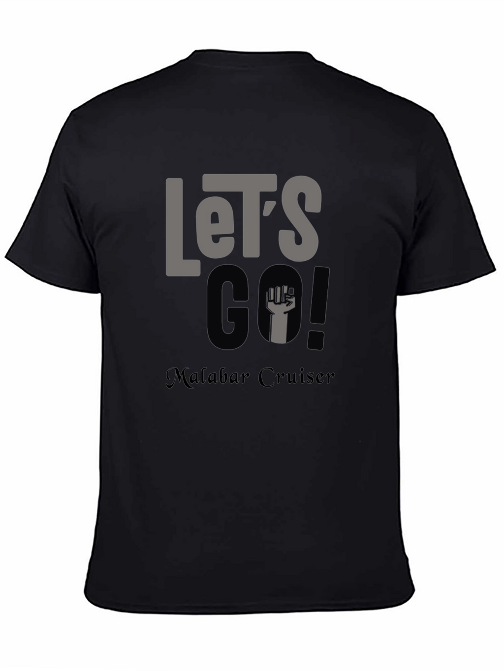 Lets Go Malabar Cruiser Black T-Shirt